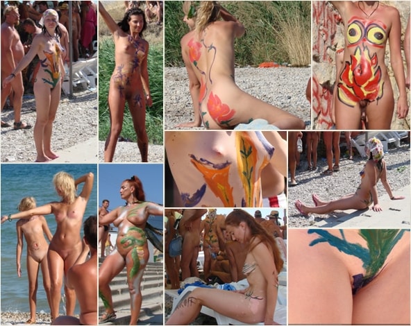 Young nudists photo