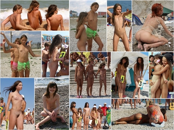 Young nudists photo